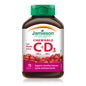 Jamieson Vitamin C, 500 mg + D3 500IU, Chewable Cherry 75 tablets