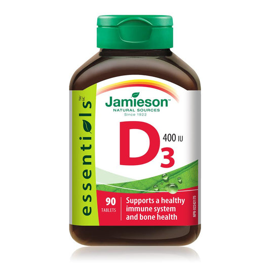 Jamieson Vitamin D3 400 IU 90 tablets