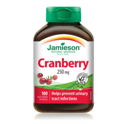 Jamieson Cranberry 250 mg, 100 Capsules