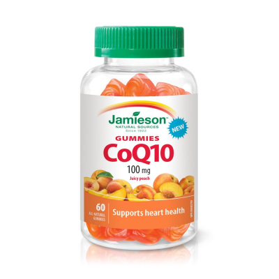 Jamieson CoQ10 100mg , 60 Gummies