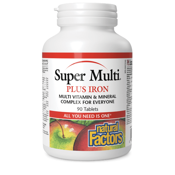 Natural Factors Super Multi Plus 90 Tablets