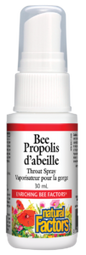Natural Factors Bee Propolis Throat Spray 30mL