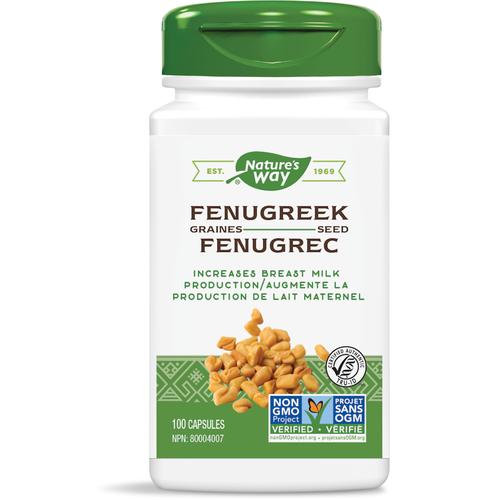 Nature's Way Fenugreek Seed 100 Capsules