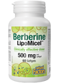 Natural Factors Berberine LipoMicel 500mg 60 Softgels