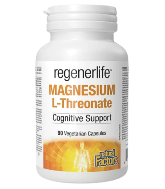 Natural Factors Magnesium L-Threonate 667mg 90 V-Capsules