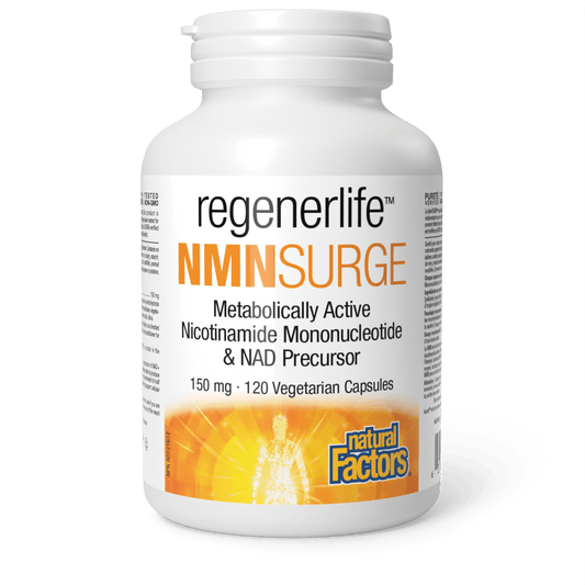 Natural Factors RegenerLife Surge 120 V-Capsules