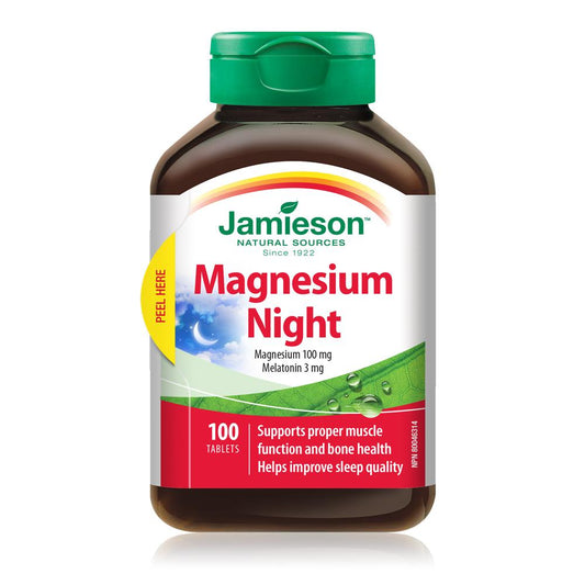Jamieson Magnesium Night 100 tablets