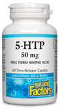 Natural Factors 5-HTP 50g 60 Time-Released Caplets